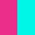 Pink/turquoise